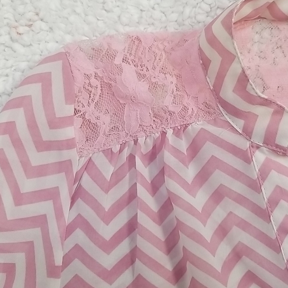 Chevron Pink Tunic - Picture 4 of 8